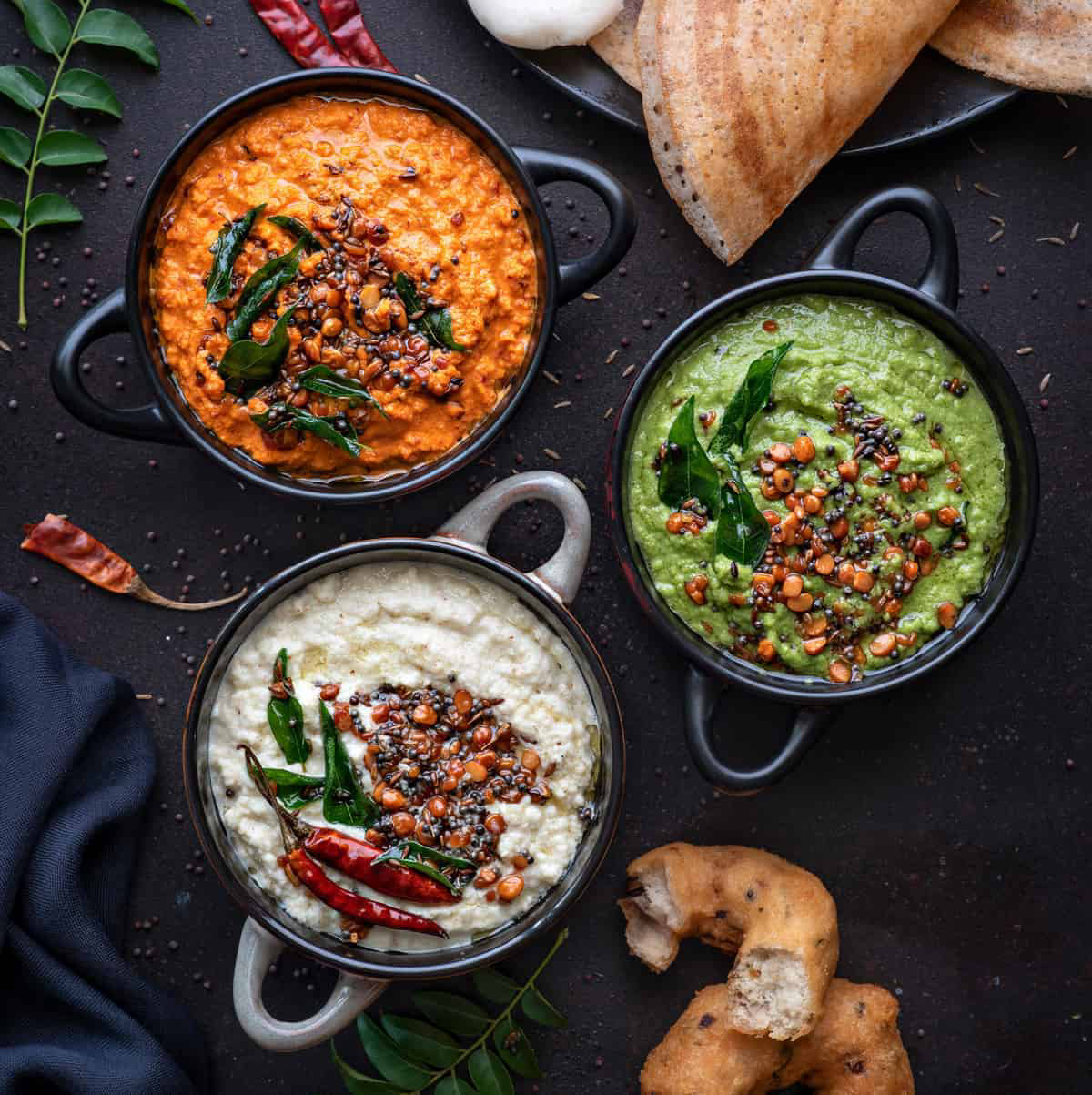 3 Types Of Chutney