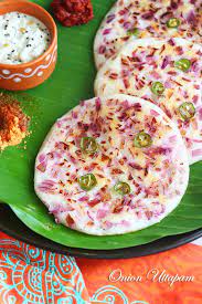 Onion Uthappam / Ghee roast